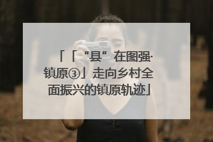 「“县”在图强·镇原③」走向乡村全面振兴的镇原轨迹
