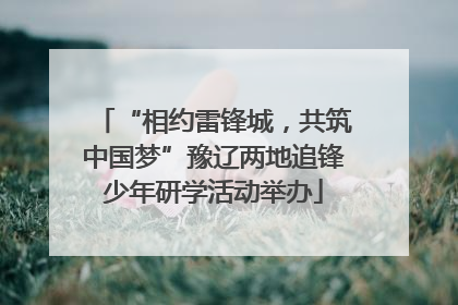 “相约雷锋城，共筑中国梦”豫辽两地追锋少年研学活动举办
