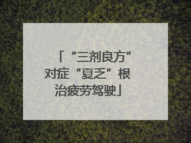 “三剂良方”对症“夏乏”根治疲劳驾驶