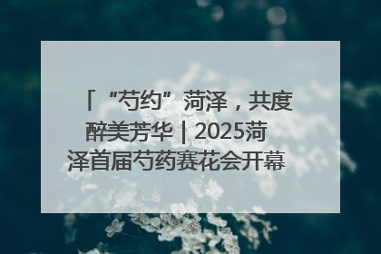 “芍约”菏泽，共度醉美芳华｜2025菏泽首届芍药赛花会开幕，103家企业参赛