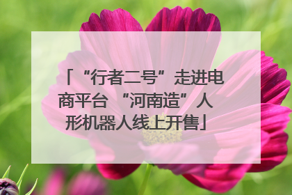 “行者二号”走进电商平台 “河南造”人形机器人线上开售