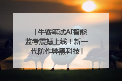 牛客笔试AI智能监考震撼上线！新一代防作弊黑科技