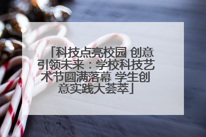 科技点亮校园 创意引领未来：学校科技艺术节圆满落幕 学生创意实践大荟萃