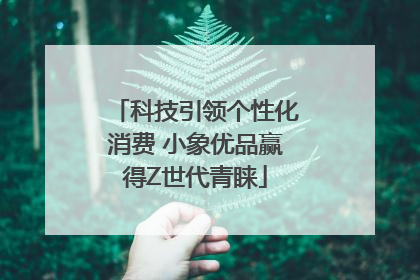 科技引领个性化消费 小象优品赢得Z世代青睐