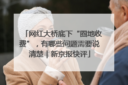 网红大桥底下“圈地收费”，有哪些问题需要说清楚｜新京报快评