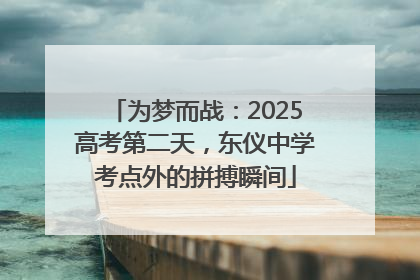为梦而战：2025高考第二天，东仪中学考点外的拼搏瞬间