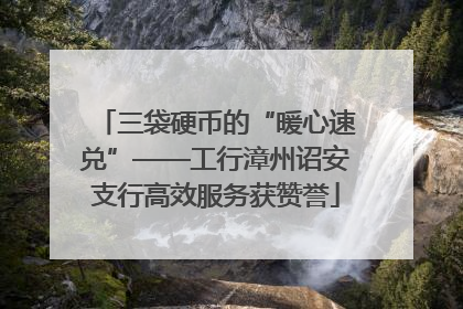 三袋硬币的“暖心速兑”——工行漳州诏安支行高效服务获赞誉