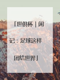世俱杯｜闲记：足球这样团结世界
