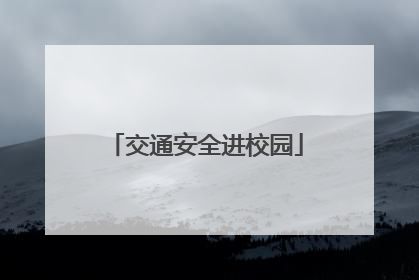 交通安全进校园