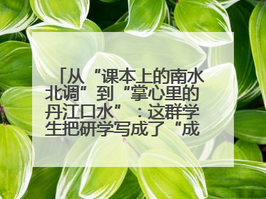 从“课本上的南水北调”到“掌心里的丹江口水”：这群学生把研学写成了“成长笔记”