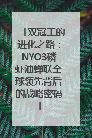 双冠王的进化之路：NYO3磷虾油蝉联全球领先背后的战略密码