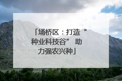 埇桥区：打造“种业科技谷” 助力强农兴种