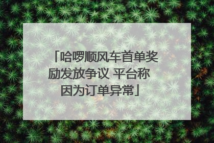 哈啰顺风车首单奖励发放争议 平台称因为订单异常