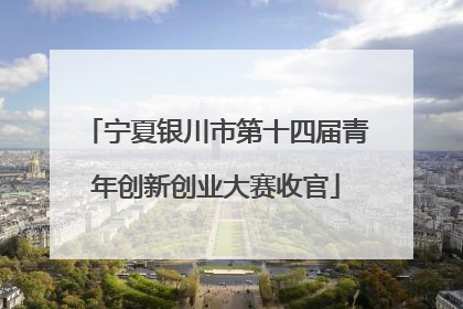 宁夏银川市第十四届青年创新创业大赛收官