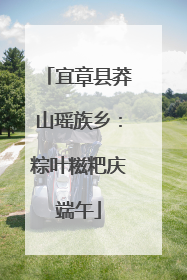 宜章县莽山瑶族乡：粽叶糍粑庆端午