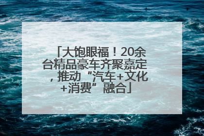 大饱眼福！20余台精品豪车齐聚嘉定，推动“汽车+文化+消费”融合