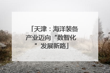 天津：海洋装备产业迈向“数智化”发展新路
