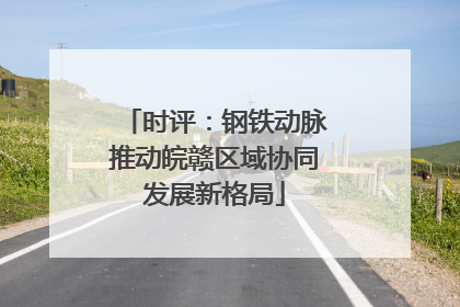 时评：钢铁动脉推动皖赣区域协同发展新格局