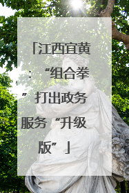 江西宜黄：“组合拳”打出政务服务“升级版”