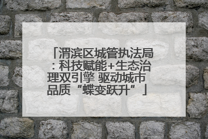 渭滨区城管执法局：科技赋能+生态治理双引擎 驱动城市品质“蝶变跃升”