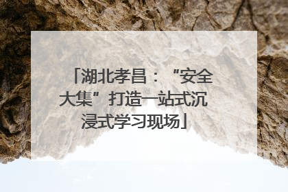 湖北孝昌：“安全大集”打造一站式沉浸式学习现场