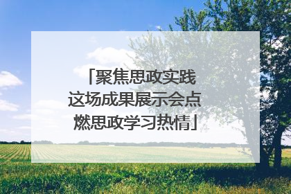 聚焦思政实践 这场成果展示会点燃思政学习热情