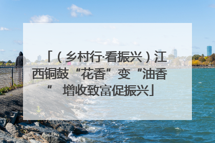 （乡村行·看振兴）江西铜鼓“花香”变“油香” 增收致富促振兴