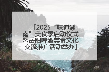 2025“味道湖南”美食季启动仪式暨岳阳啤酒美食文化交流推广活动举办