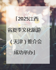 2025江西省夏季文化旅游（天津）推介会成功举办