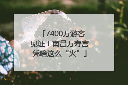 7400万游客见证！南昌万寿宫凭啥这么“火”