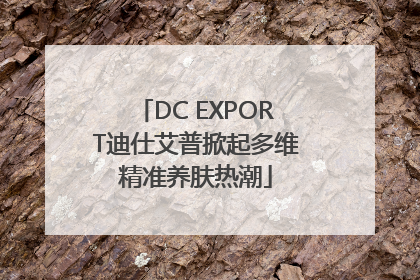 DC EXPORT迪仕艾普掀起多维精准养肤热潮